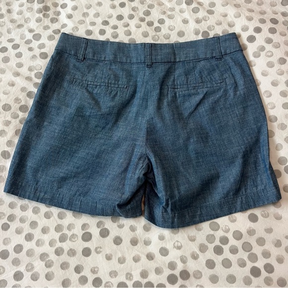 J. Crew Factory Women's 5” Classic Chambray Short Size 4 - Picture 7 of 8